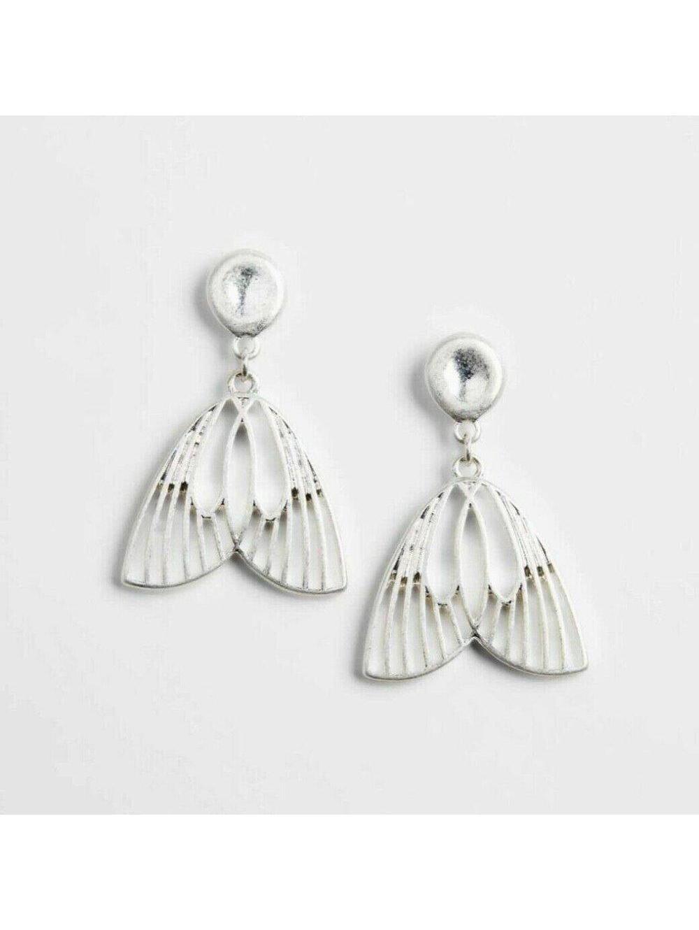 J.Jill Nature's Whimsy Butterfly Wing Earrings